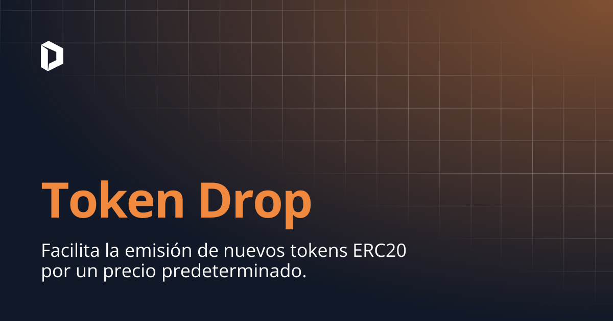 Token Drop | Productos DeFi y soluciones (ES)